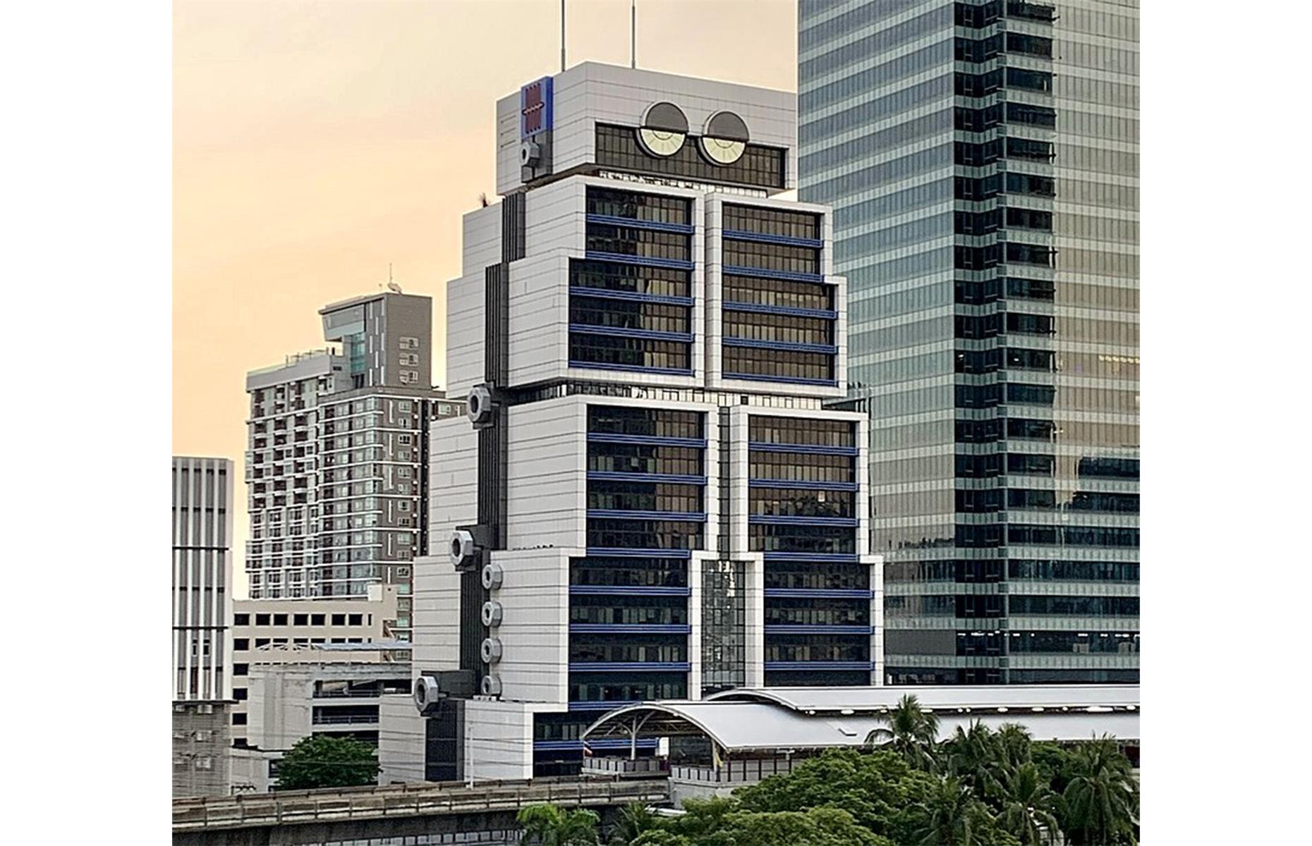El edificio Robot, Bangkok, Tailandia