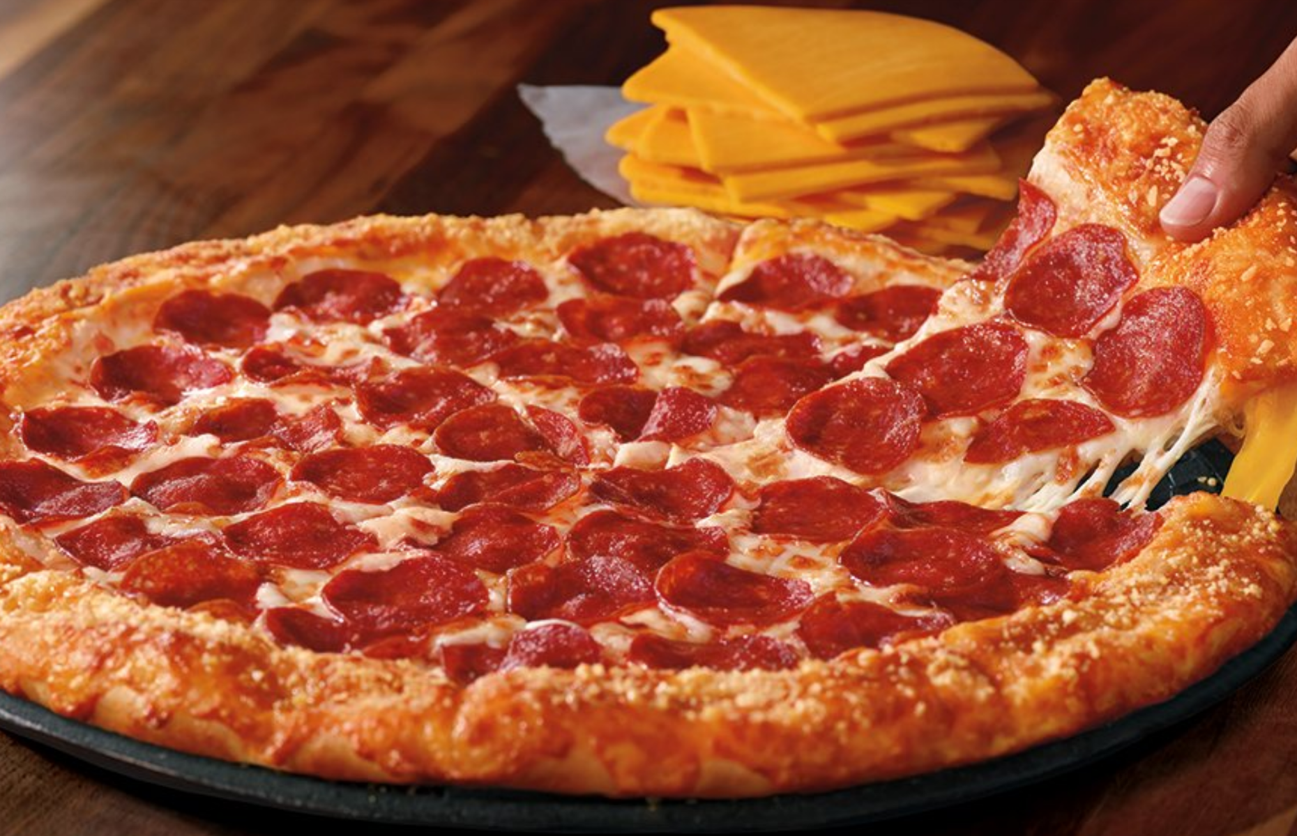 Grilled cheese sandwich pizza