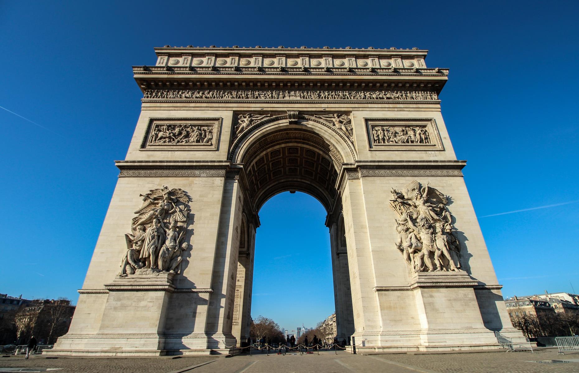 Arc de Triomphe, Paris, France