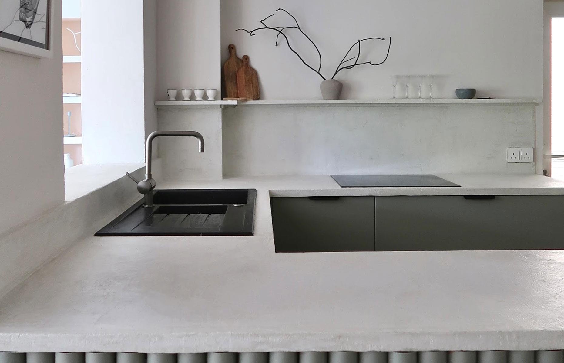 Turn up worktop texture