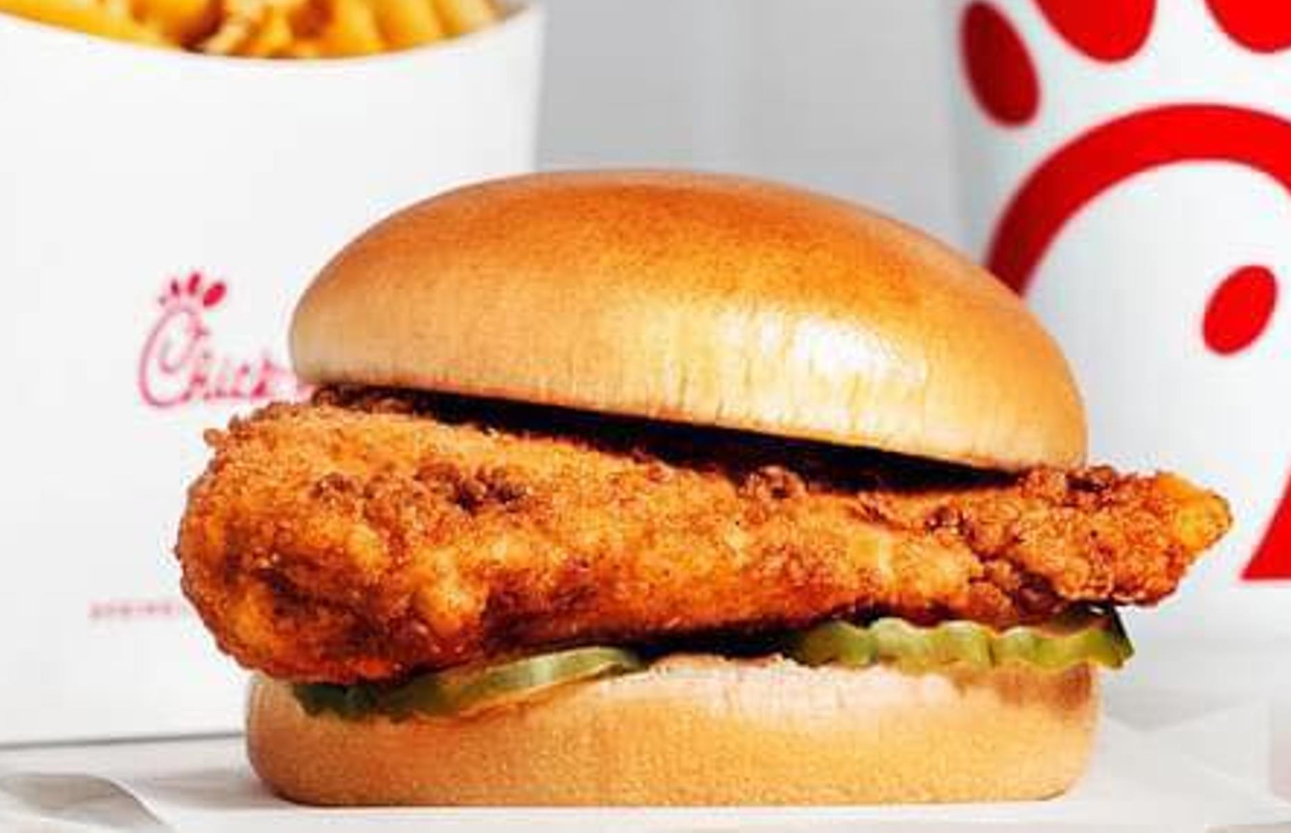 2. Original Chicken Sandwich, Chick-fil-A, various locations