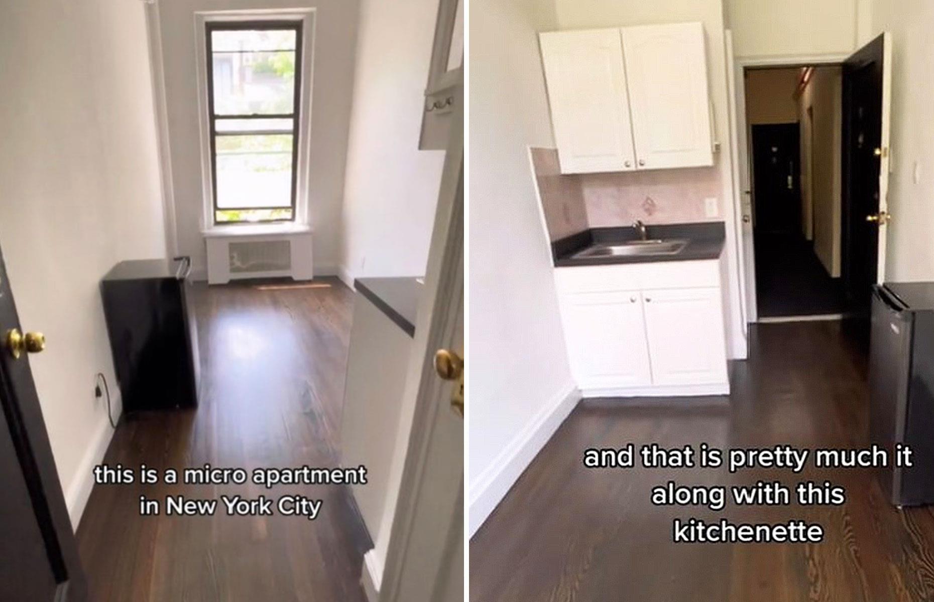 New York City, United States: small apartments at big prices