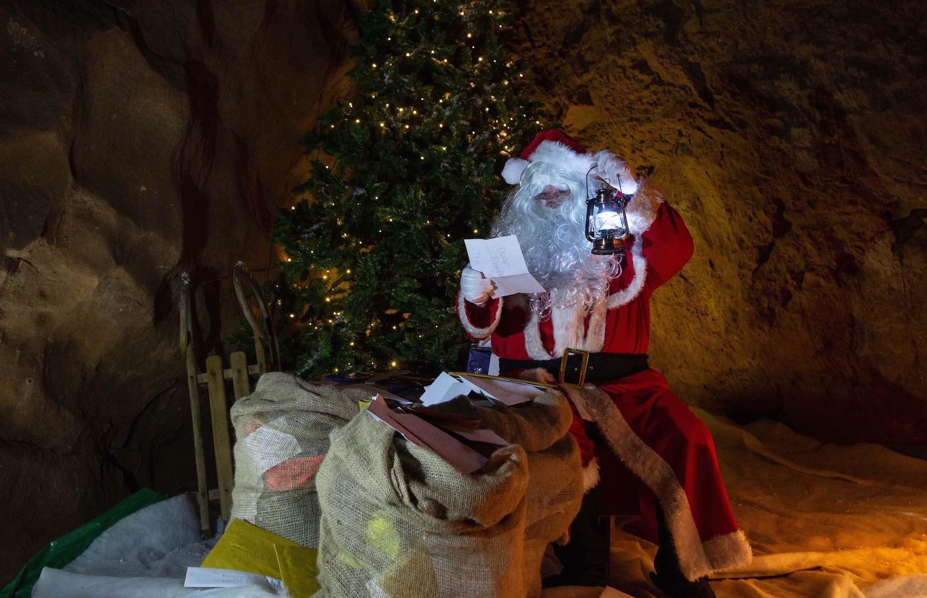 Christmas at Cheddar, Cheddar Gorge & Caves, Somerset