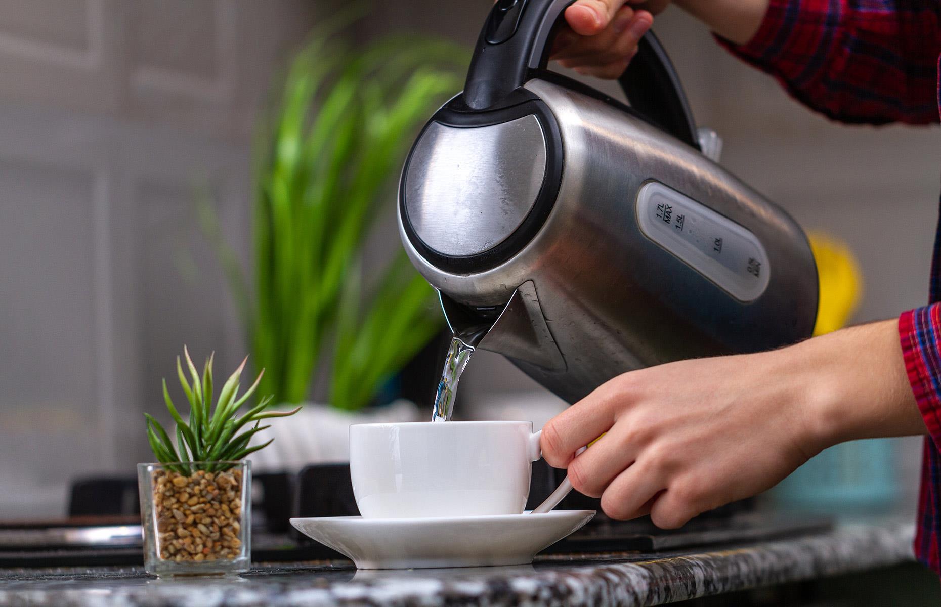 Don't overfill the kettle