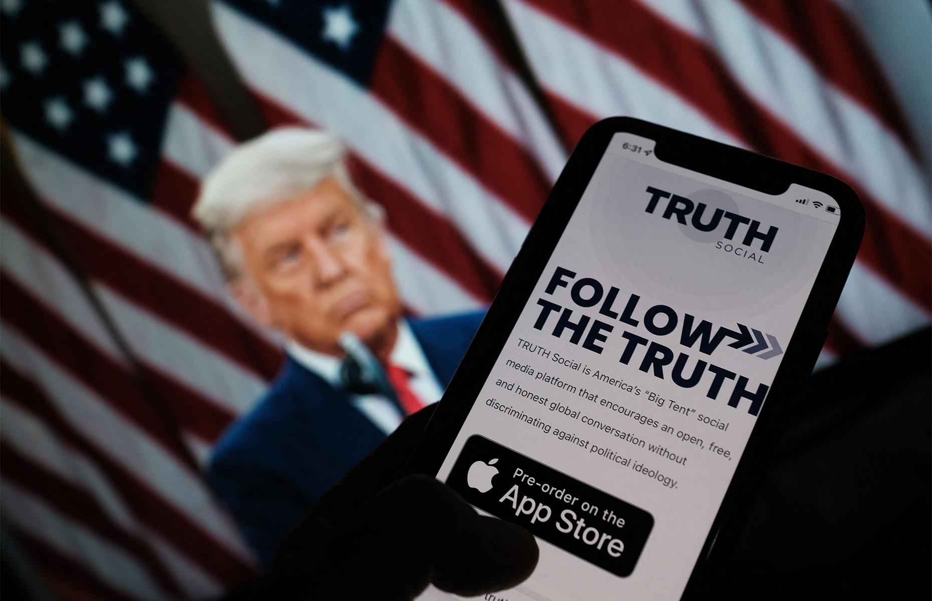 Trump launches Truth Social