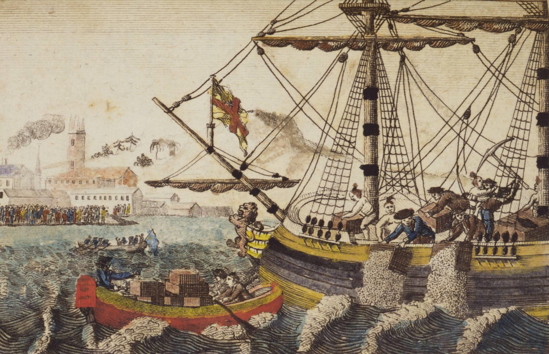 Coffee became popular in the US after the Boston Tea Party