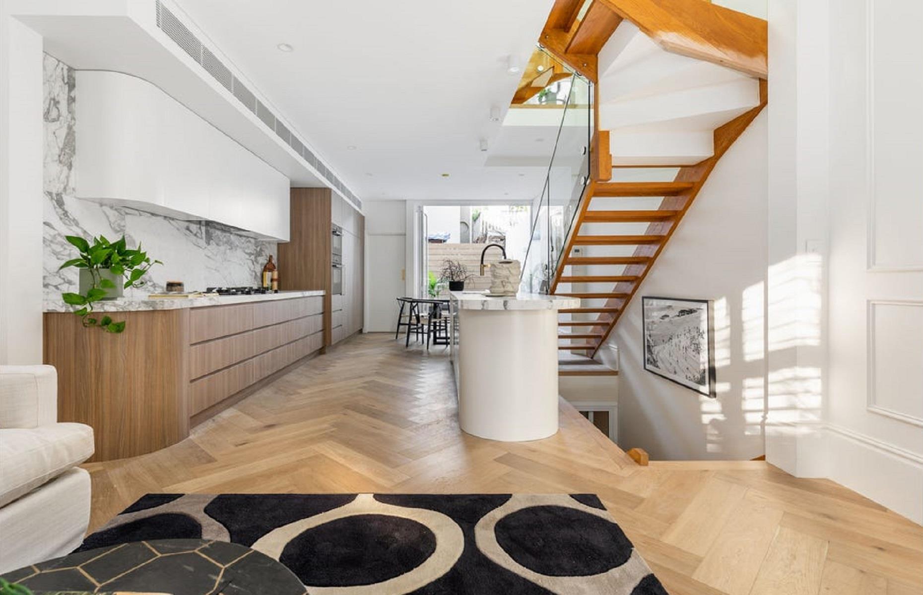 Renovated townhouse, Darlinghurst, Sydney