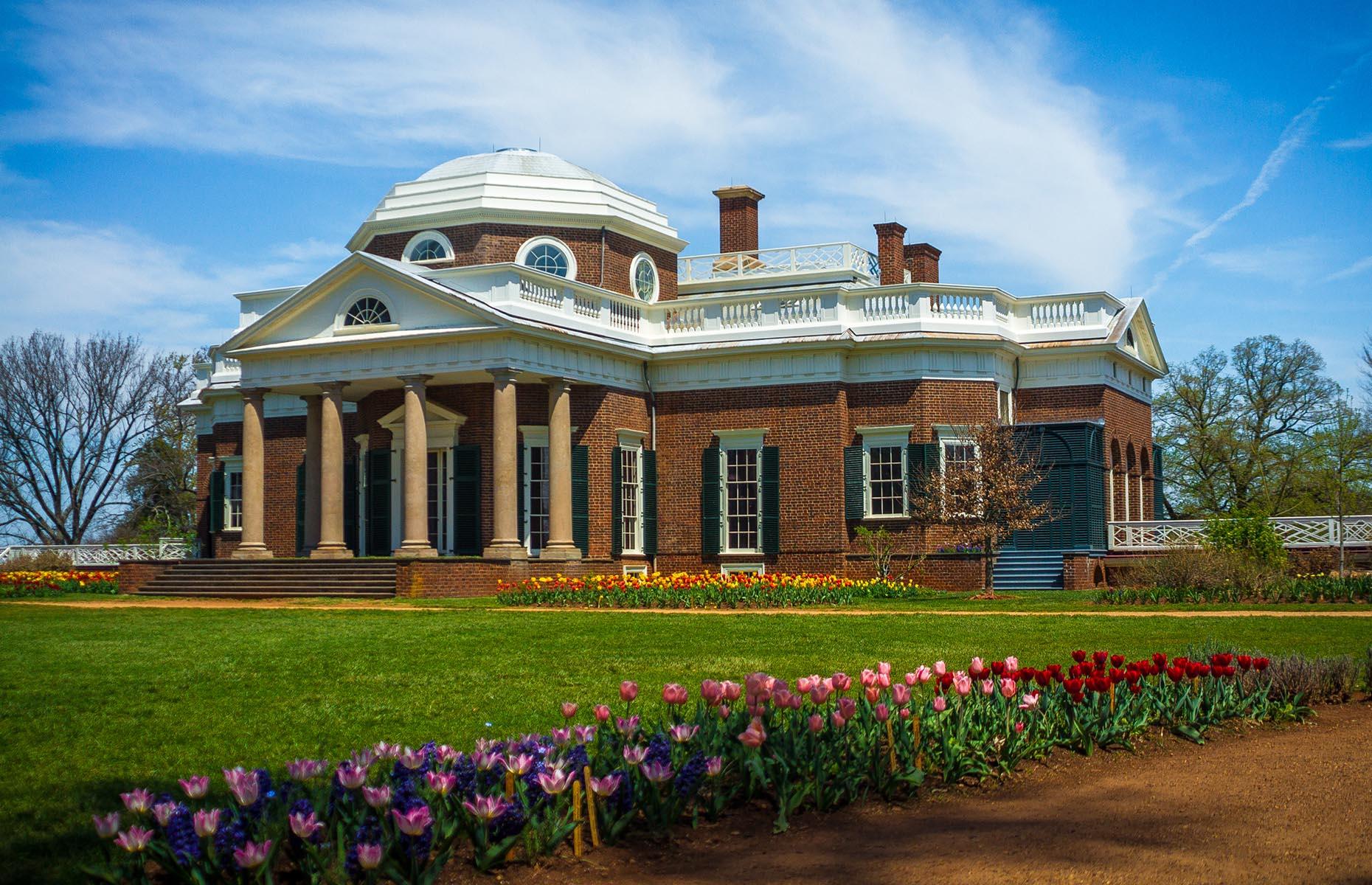 Thomas Jefferson's Monticello, Charlottesville, Virginia
