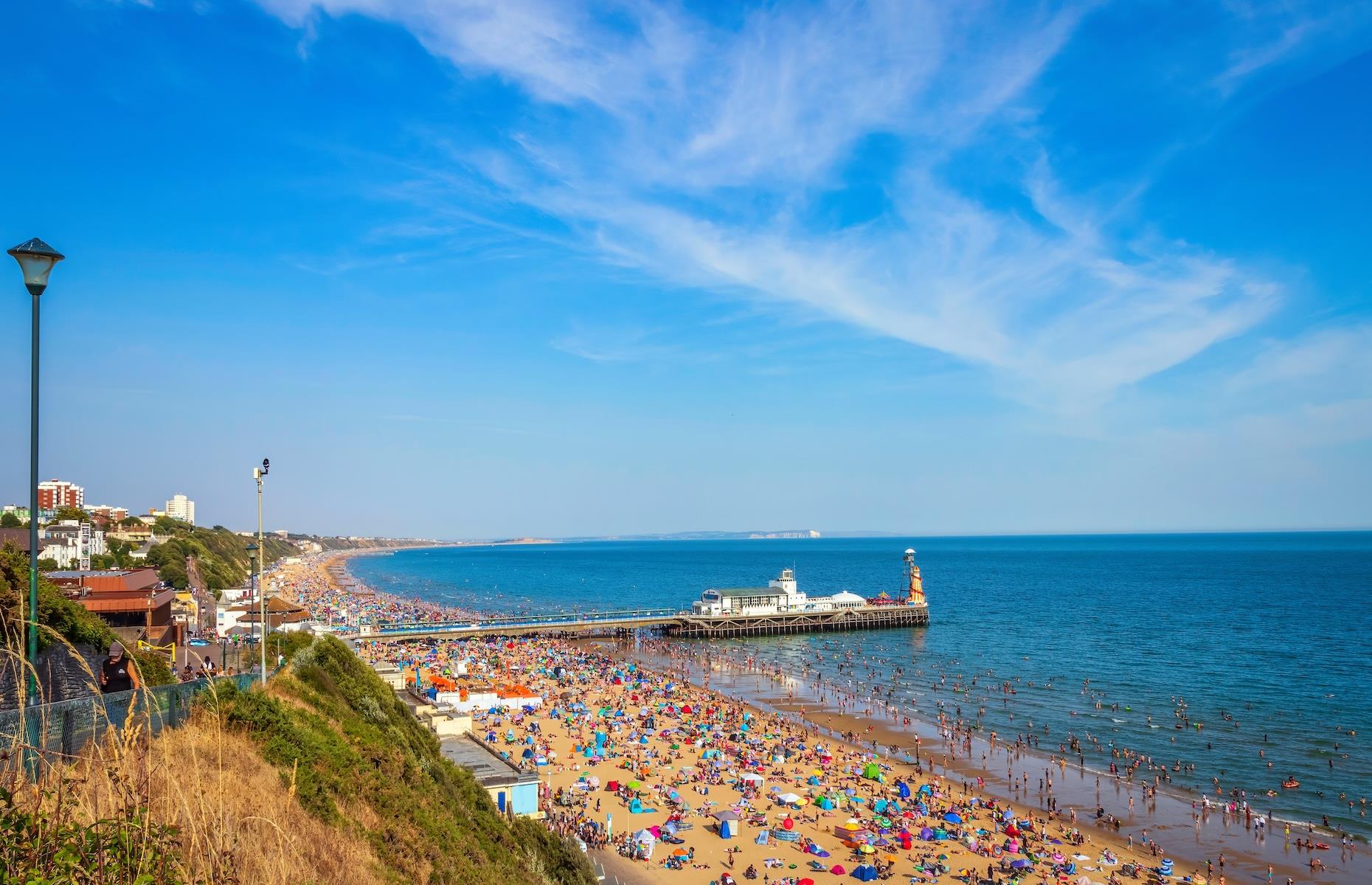Swap: Bournemouth Beach, England, UK