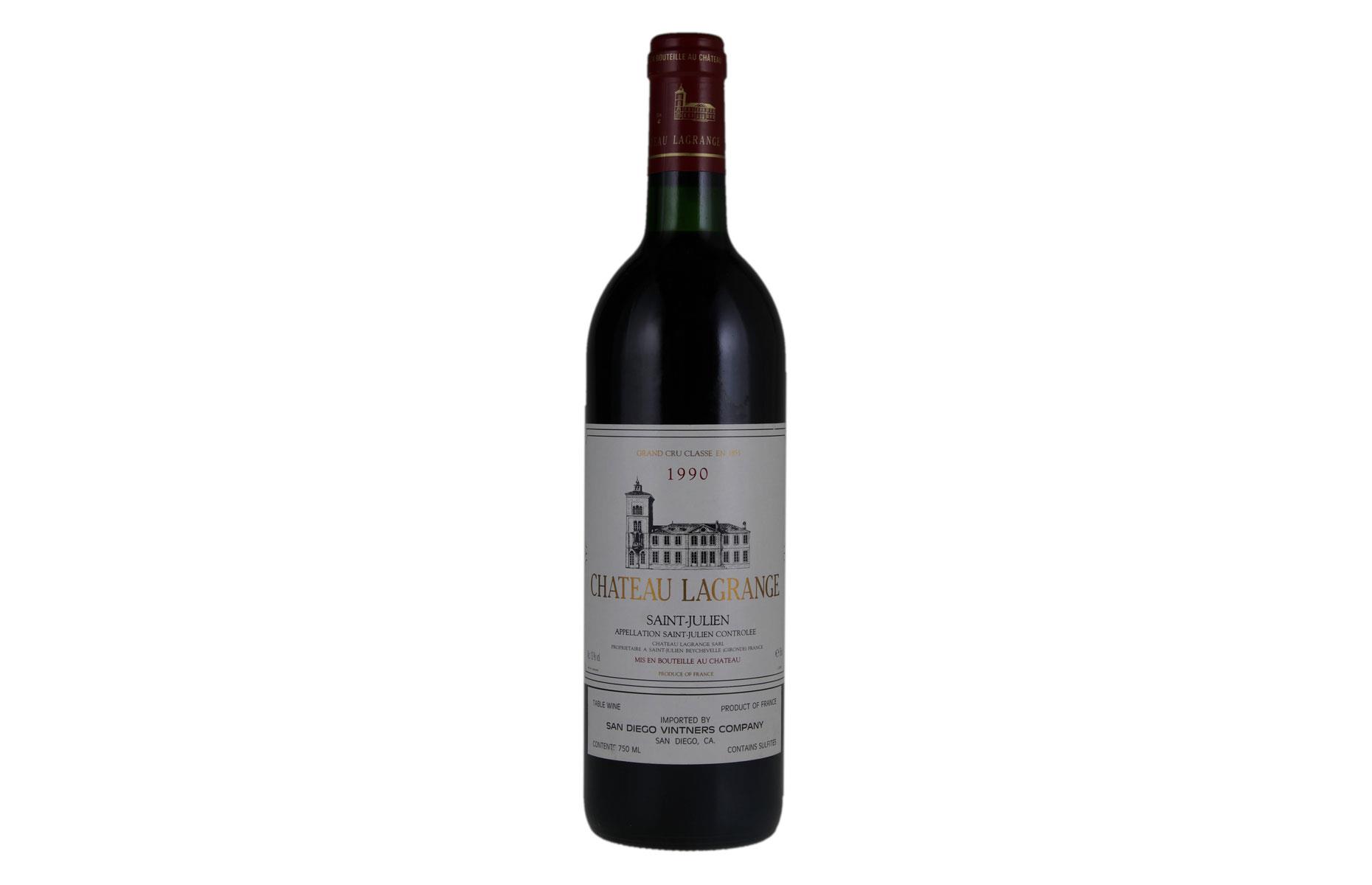 Château Lagrange Saint-Julien 1990 red wine: $150 (£116)