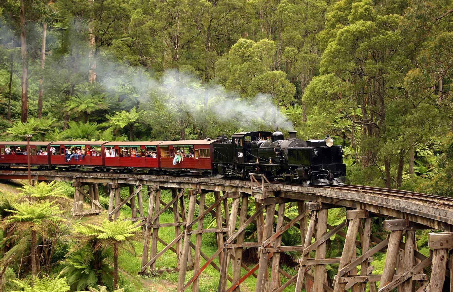 Puffing Billy Railway, Victoria 