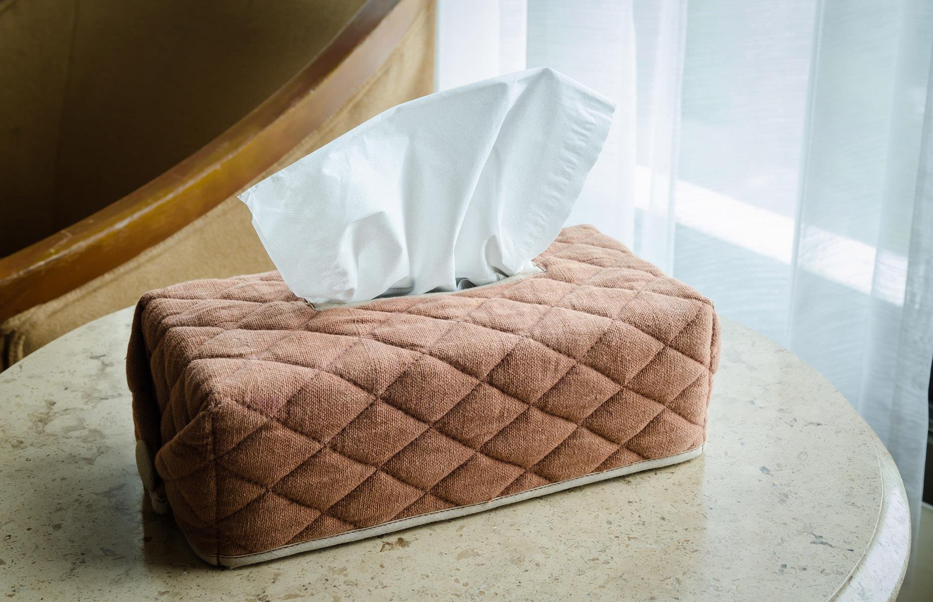 Tissue box cover