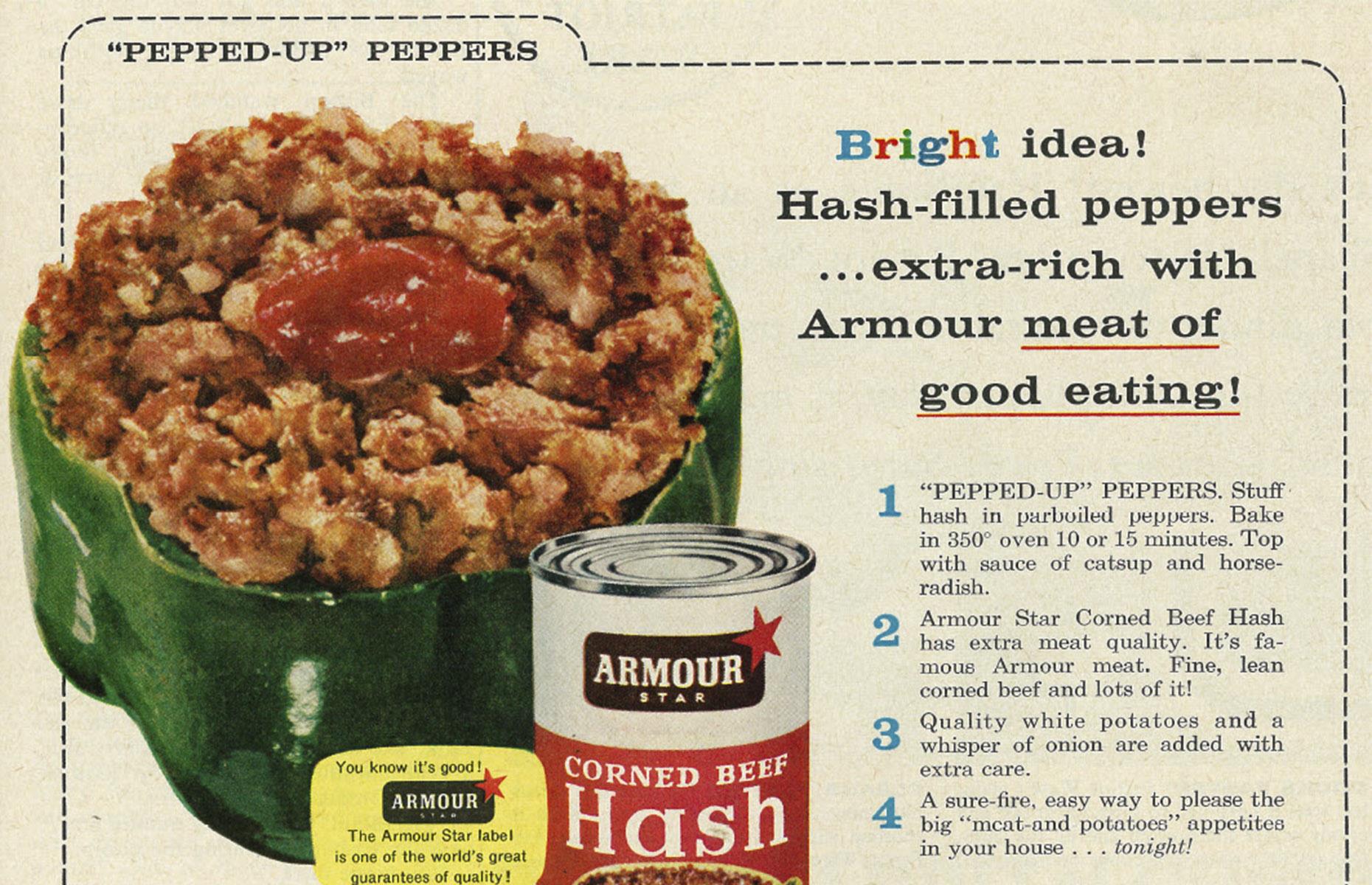 43. Pepped-up beef hash