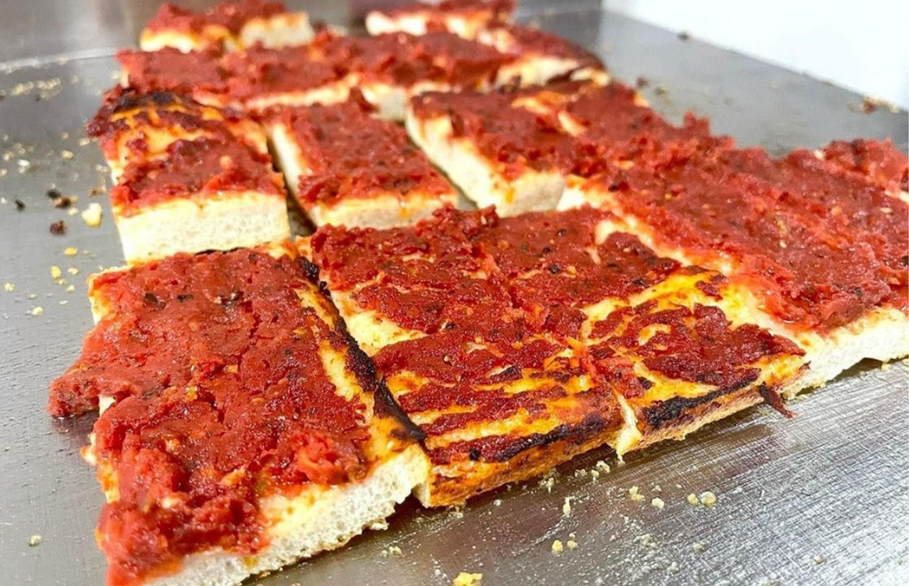 20. Rhode Island pizza strips