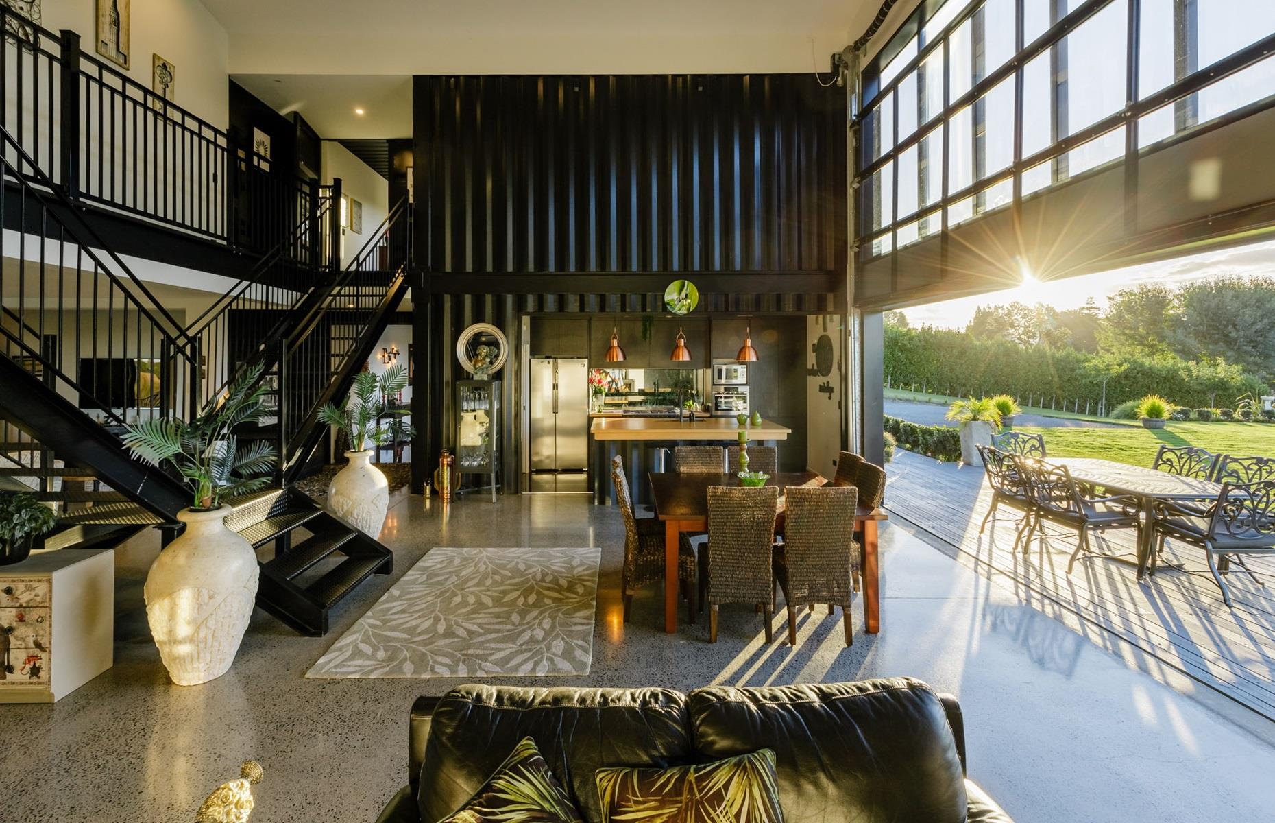 Industrial family home, Waipa, New Zealand