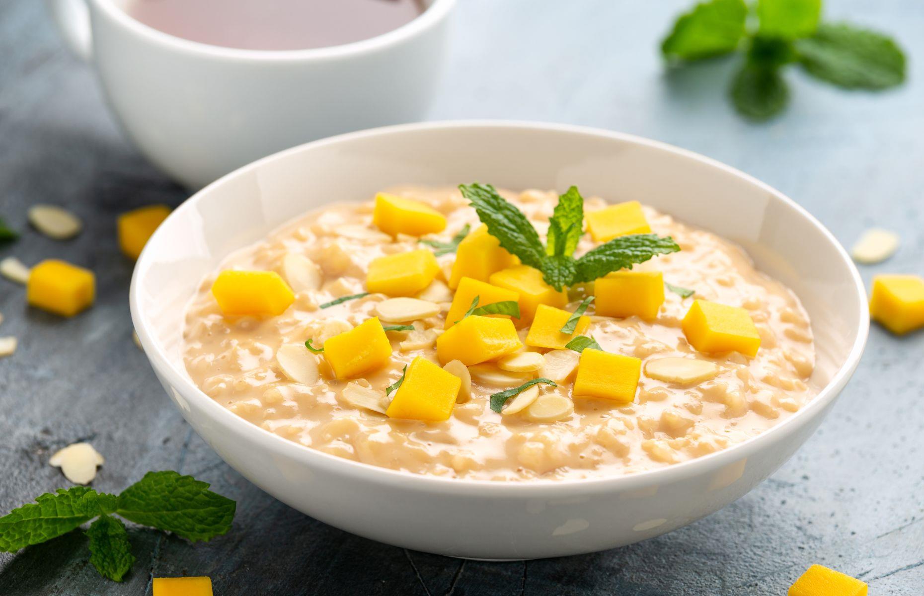 16. Mango-Reisdessert