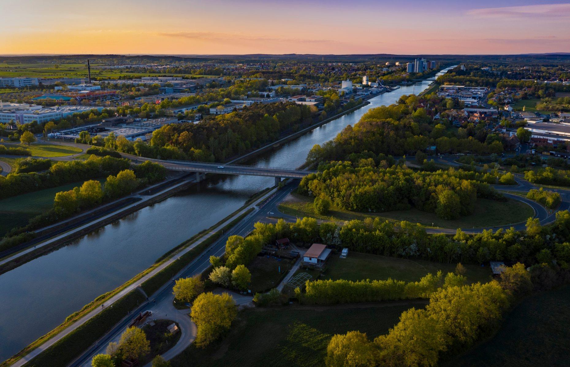 Rhine-Main-Danube canal, Bavaria, Germany