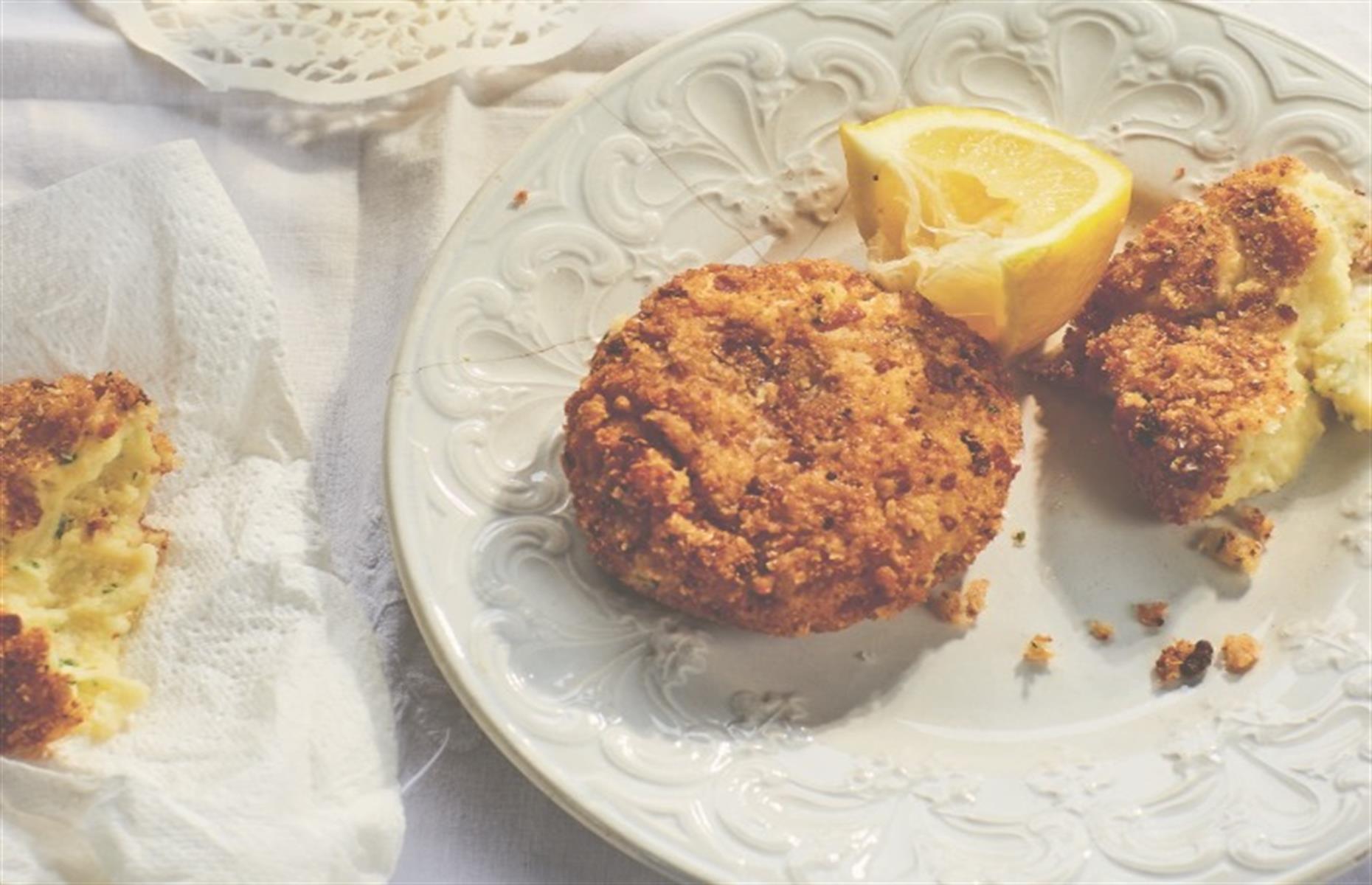 Potato and Parmesan croquettes
