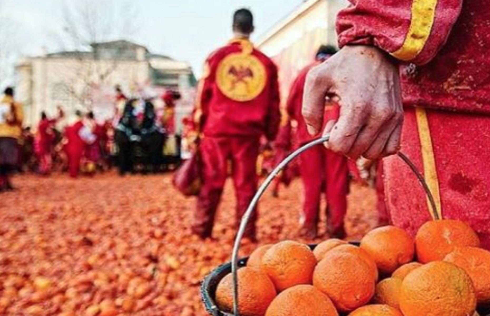 Battle of the Oranges, Italy