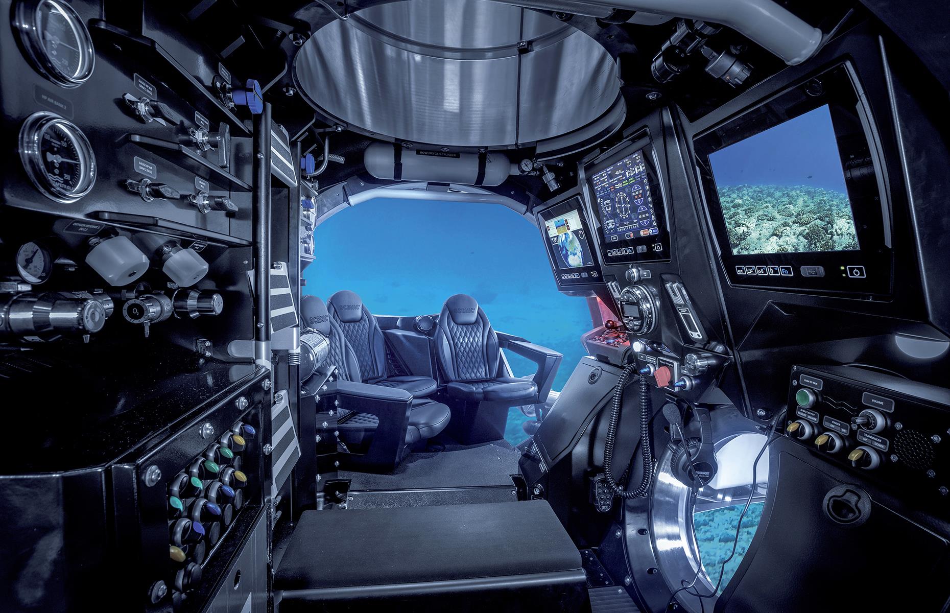 You can go beneath the ocean's surface with Scenic Cruises