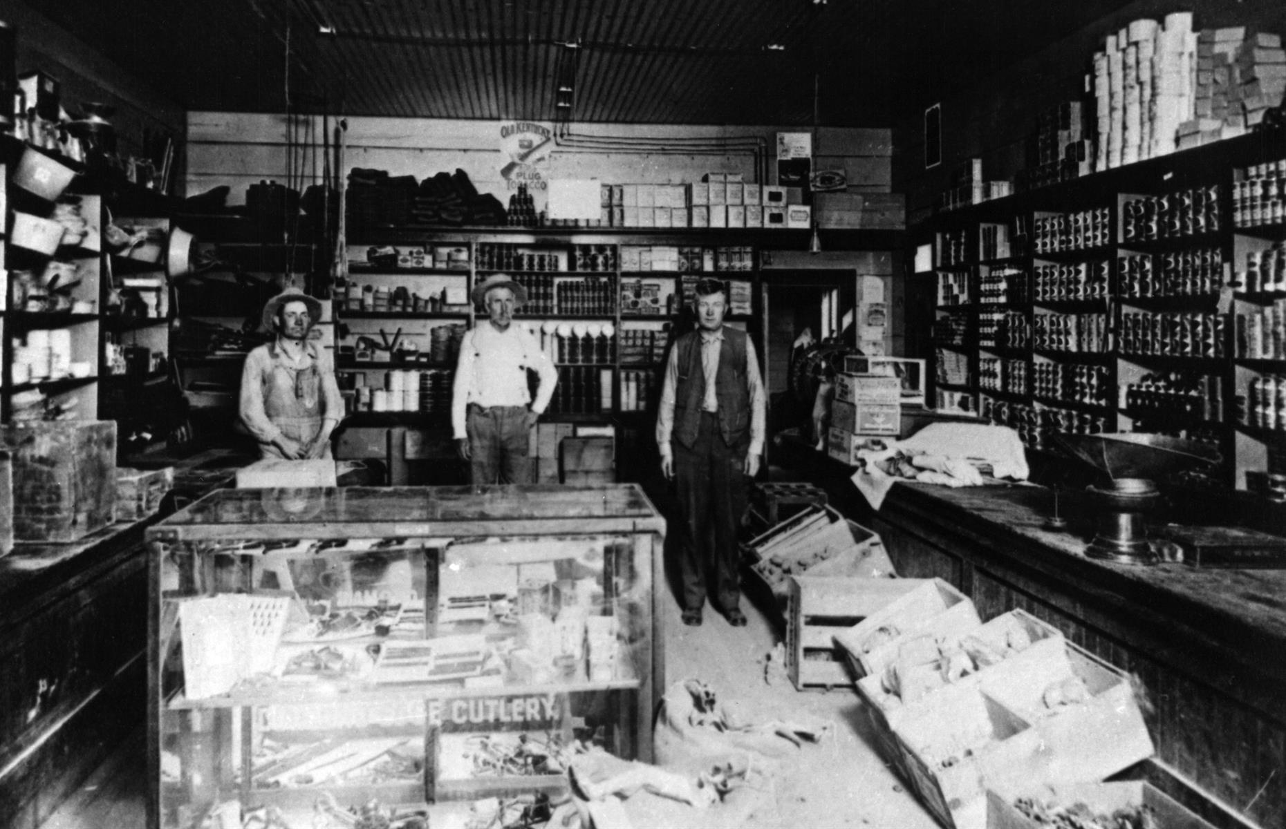 c.1910: businesses begin to emerge