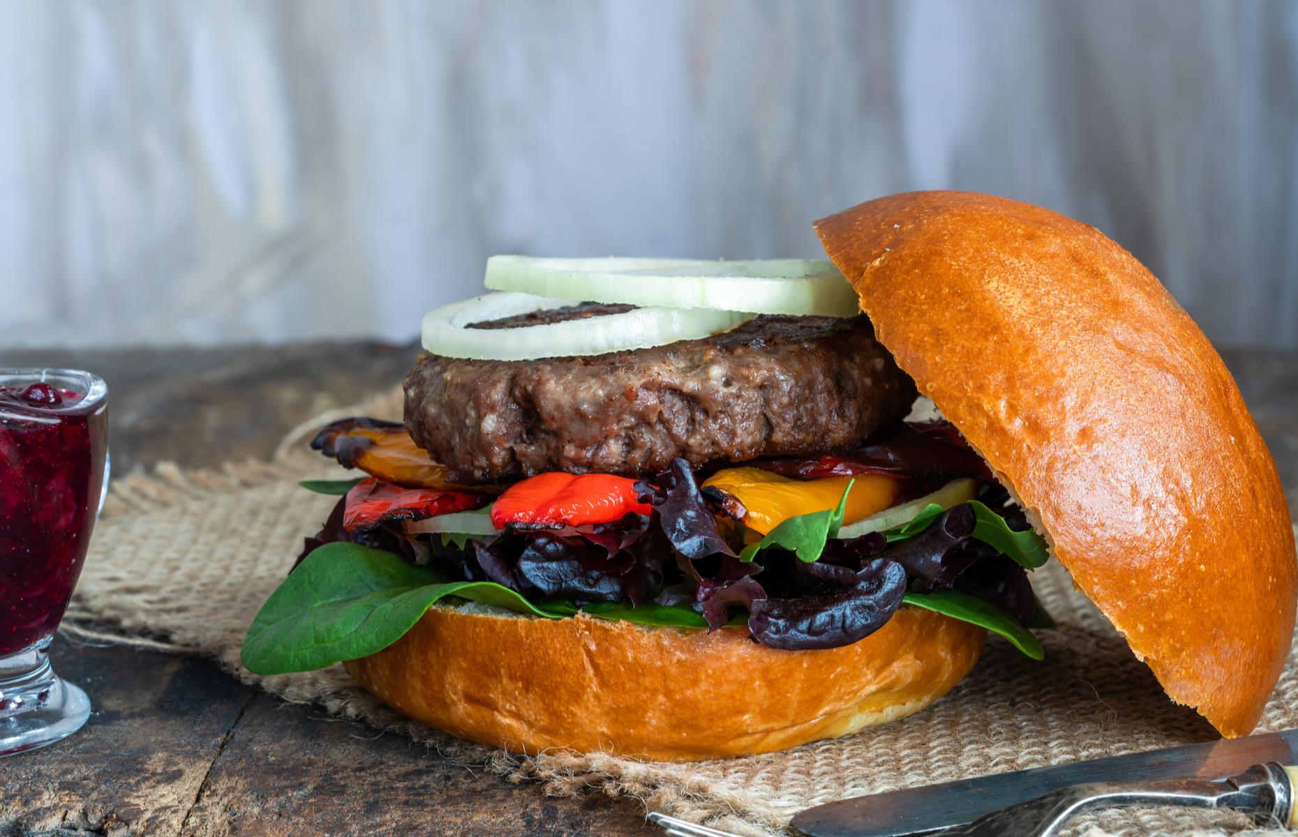 Venison burgers