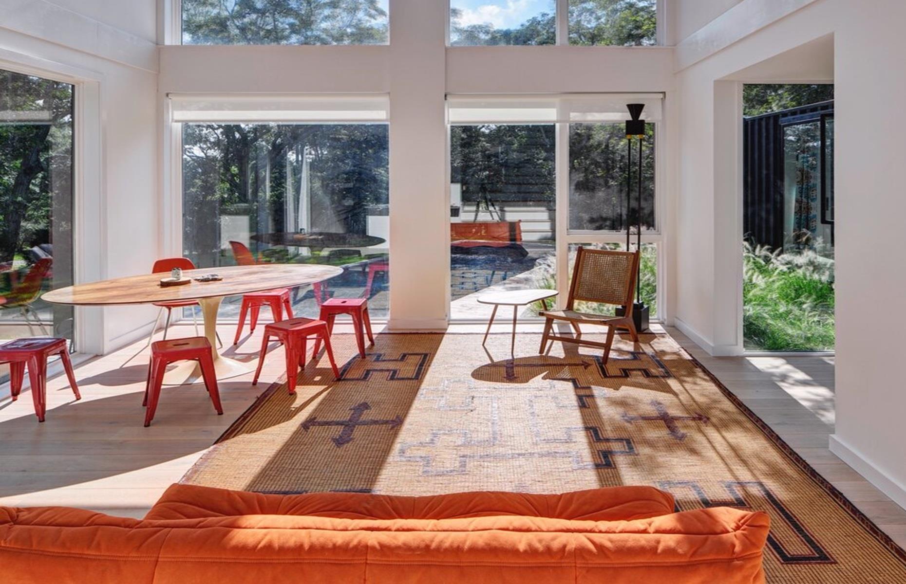 La maison modulaire Amagansett Modular, État de New York, États-Unis