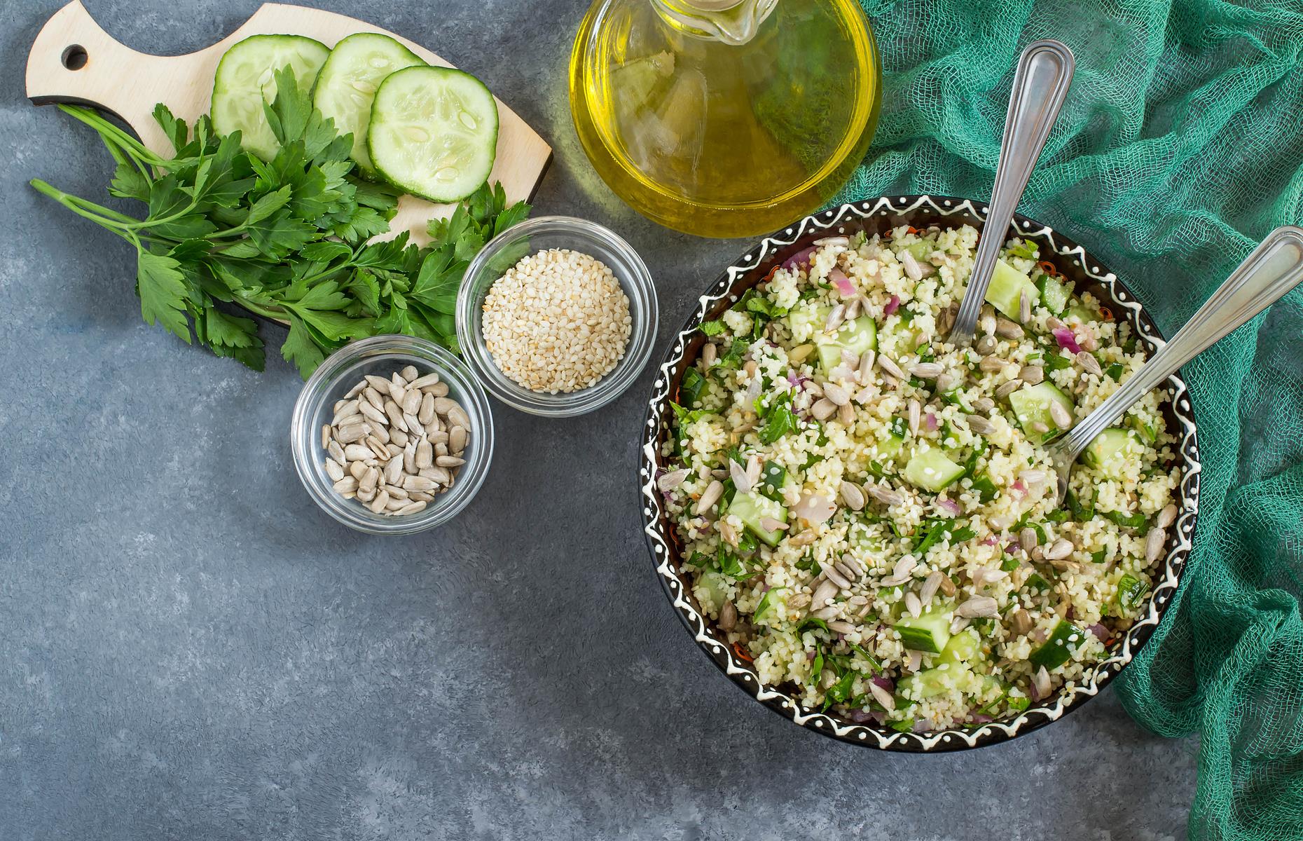 29. Couscous and bulgur wheat