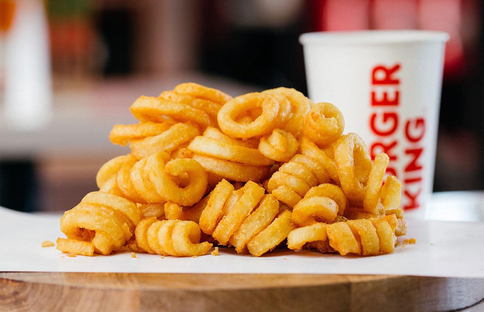 41. Curly fries, Burger King, various locations