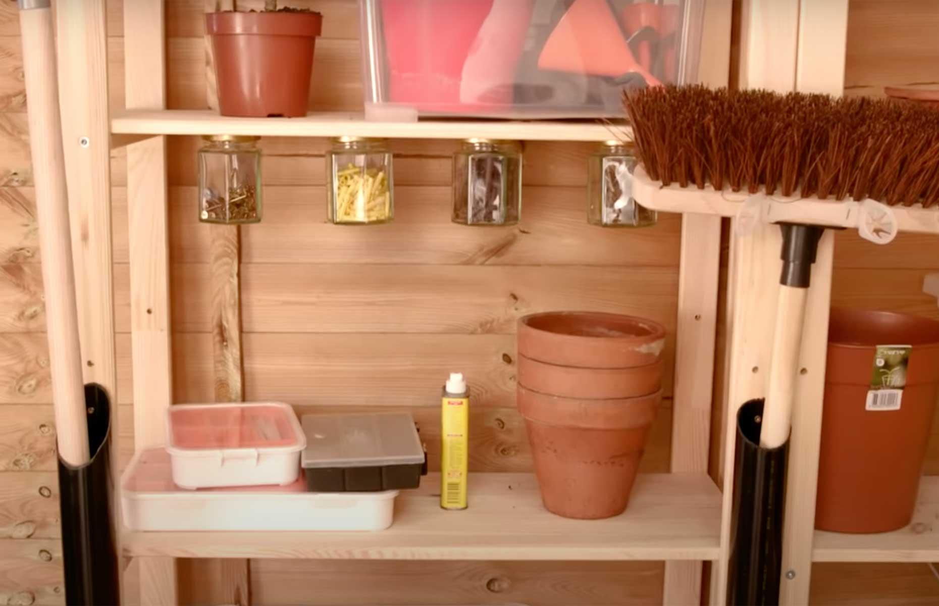 Cut pipes for brooms