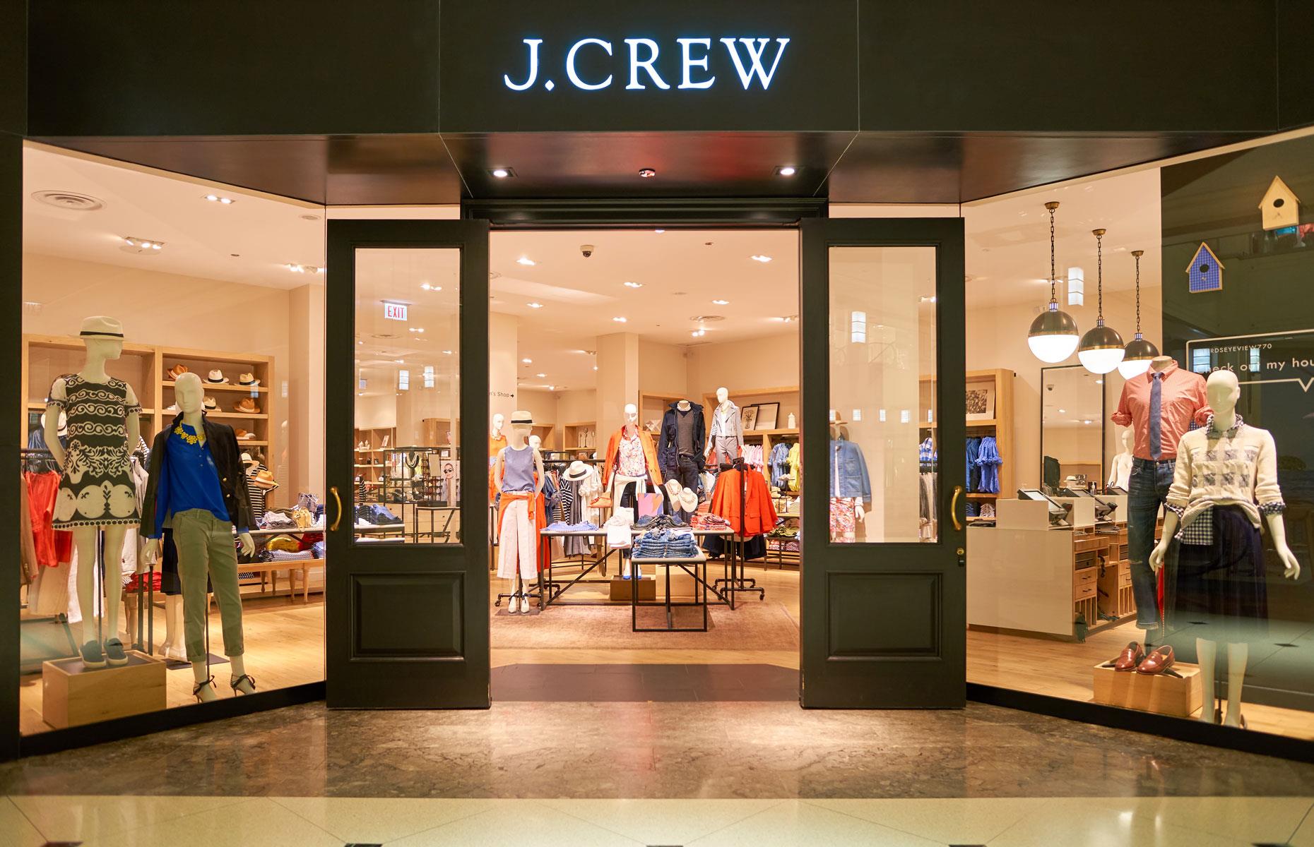 J.Crew: 20 stores