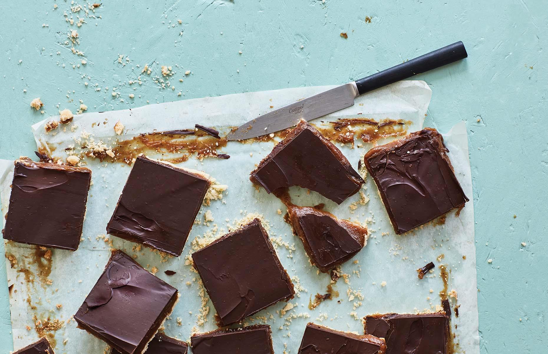Vegan millionaire's shortbread