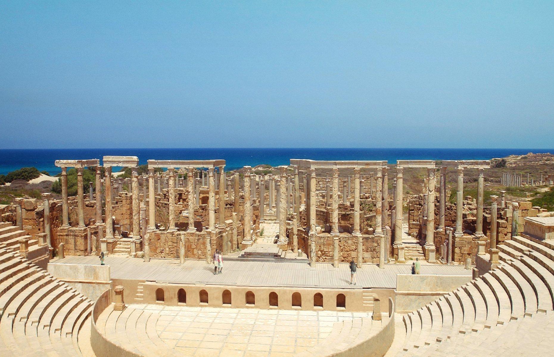 Heute: Leptis Magna, Libyen