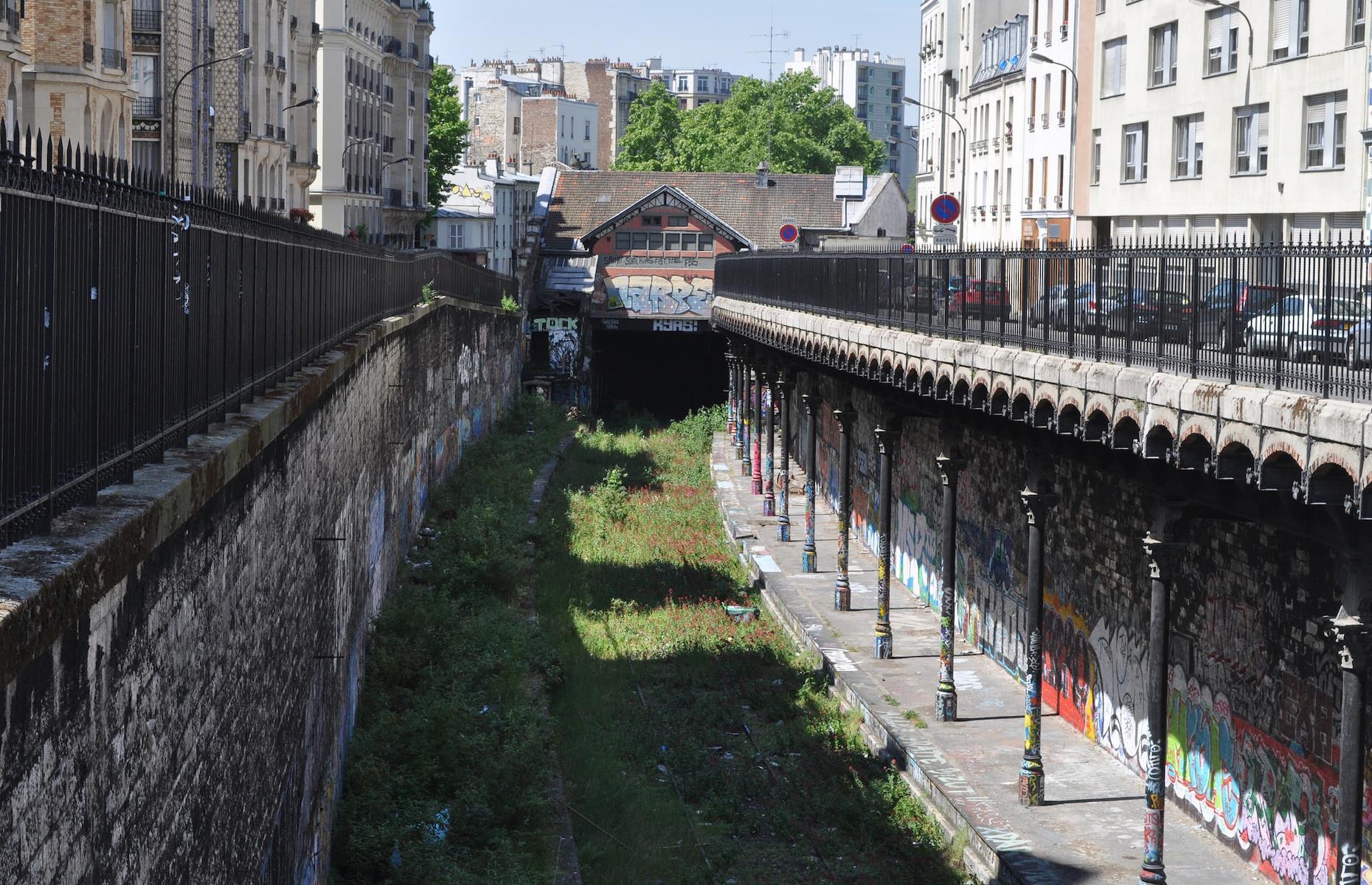 La Petite Ceinture, Paris, Frankreich