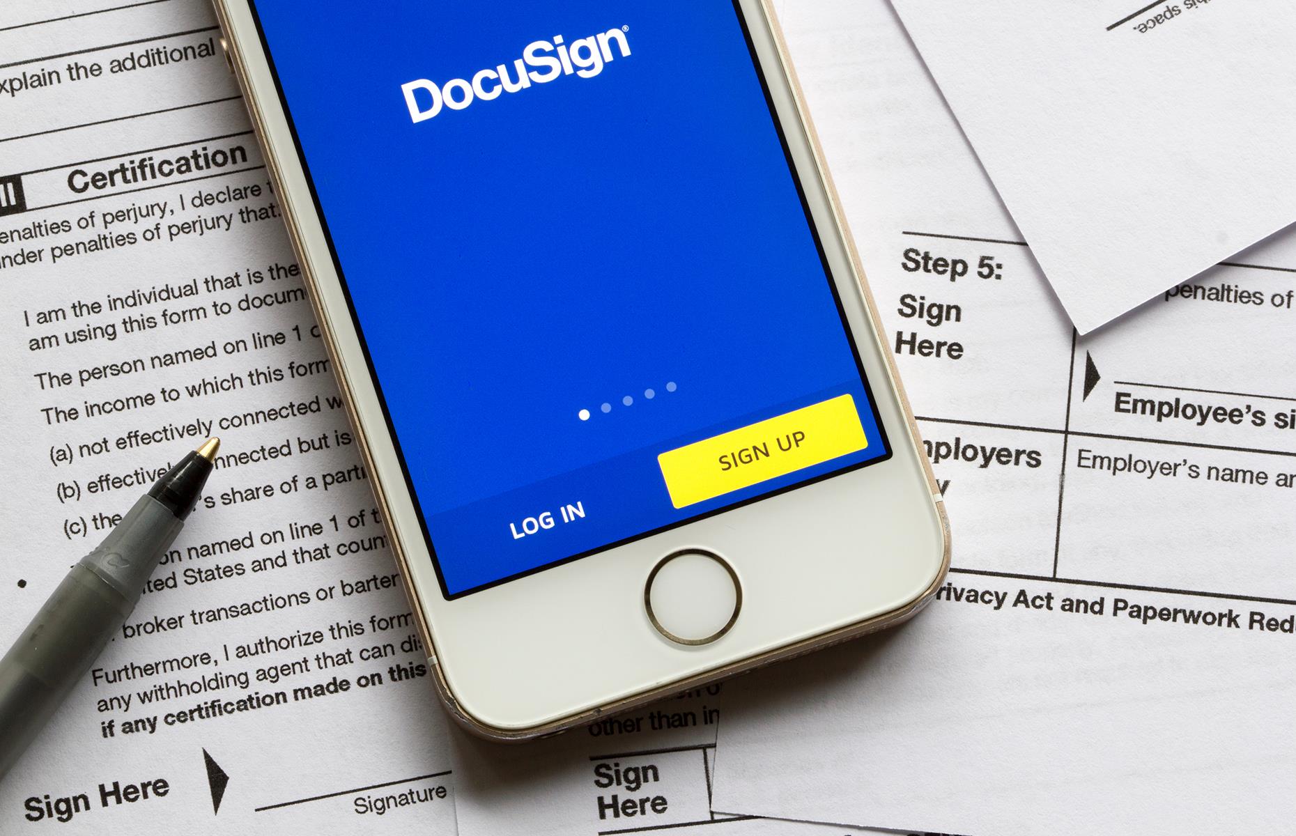 Faller: DocuSign