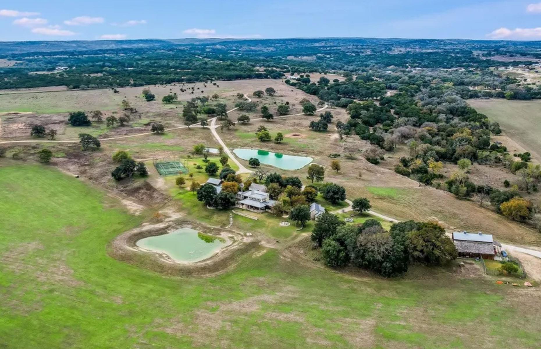 Rural farm and ranch, Texas, USA
