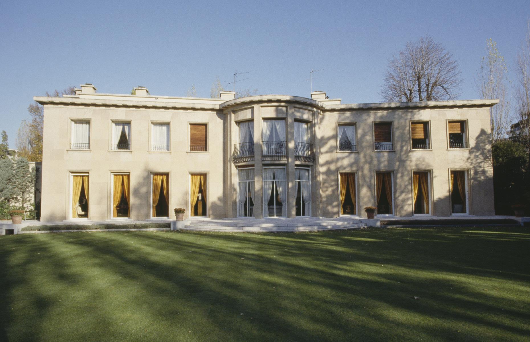 The family home in Neuilly-sur-Seine