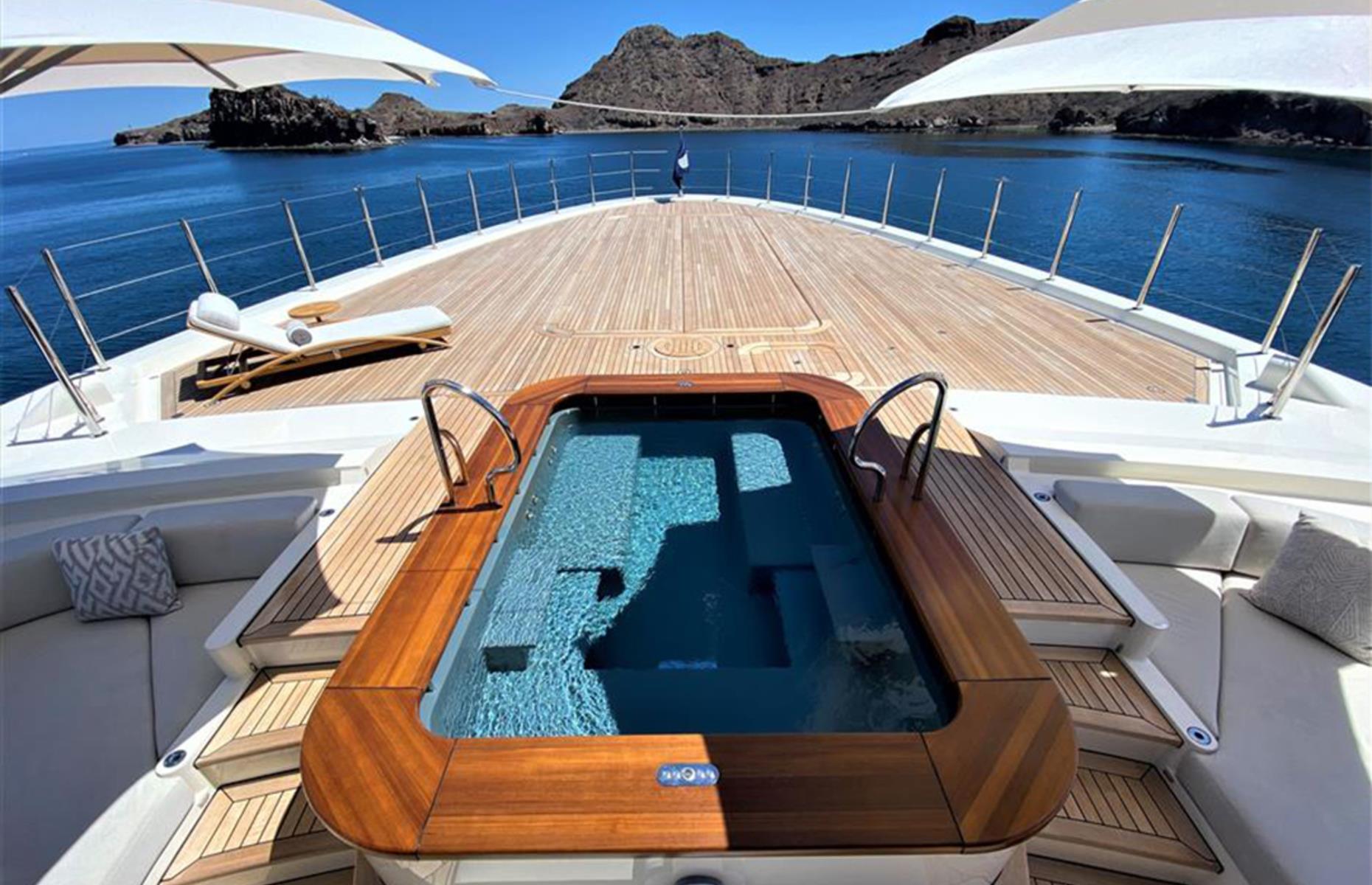 A private deck