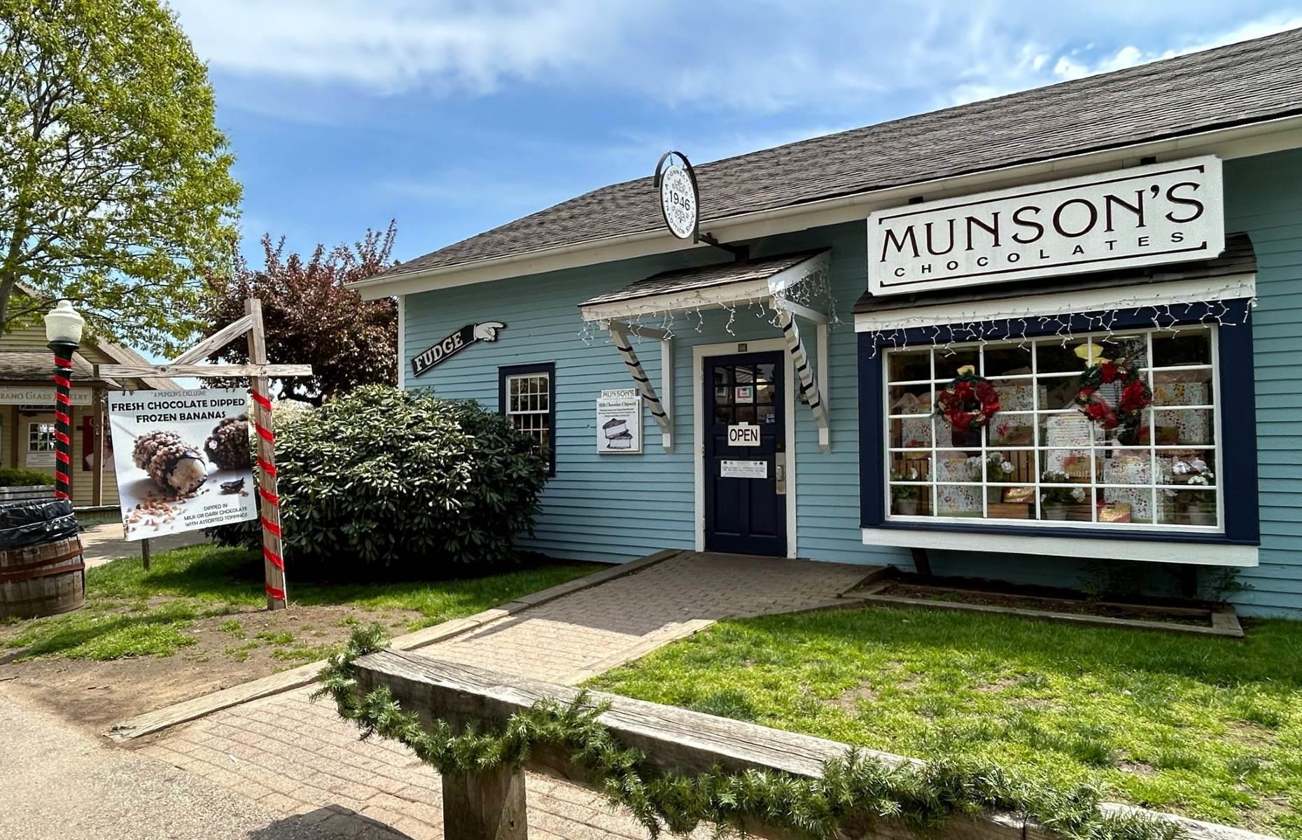 Connecticut: Munson's Chocolates, Manchester