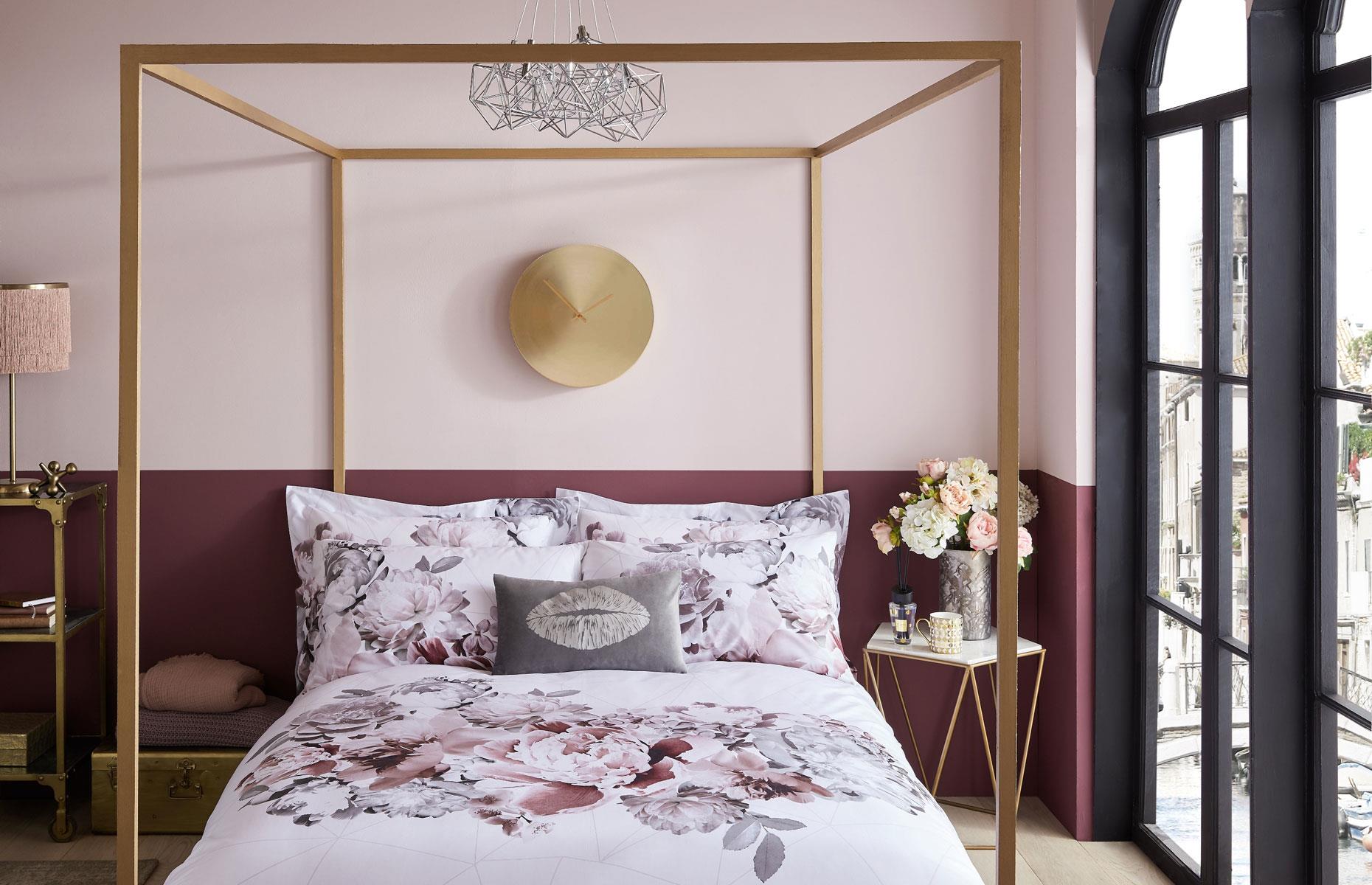 Plump for a four-poster bed