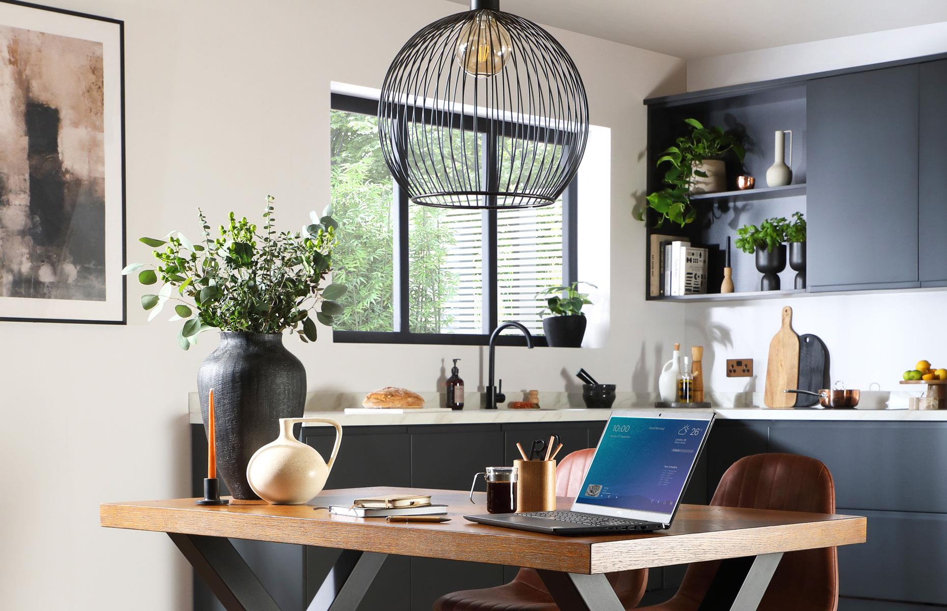 Choose a black kitchen