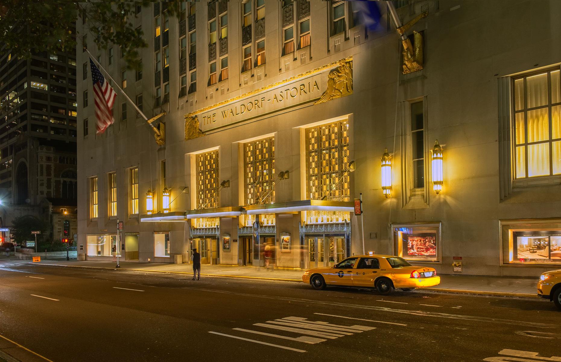 Waldorf Astoria New York hotel: bought for $1.95 billion (£1.2bn)