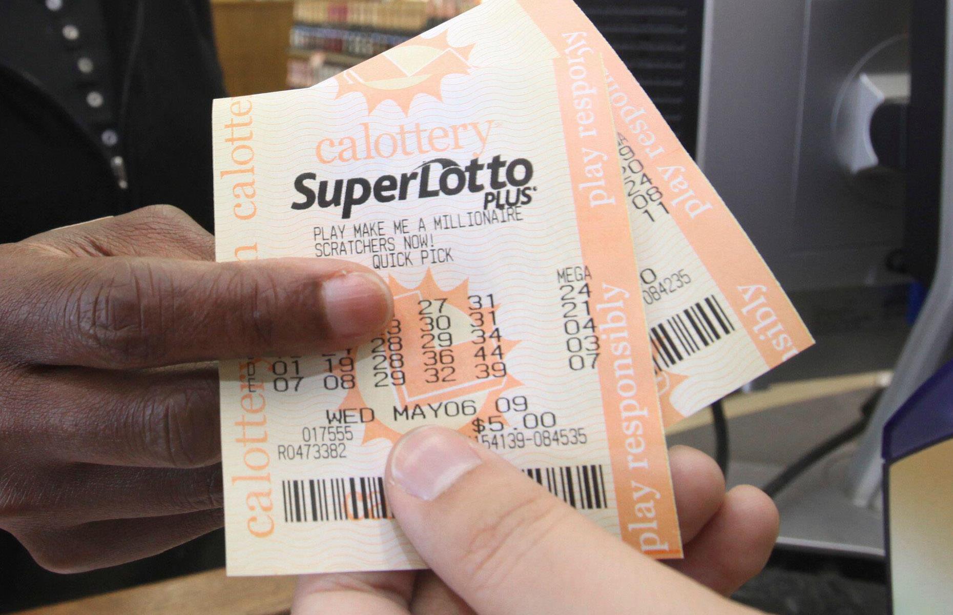 SuperLotto, California Lottery, 1997: $20 million (£15.2m) 