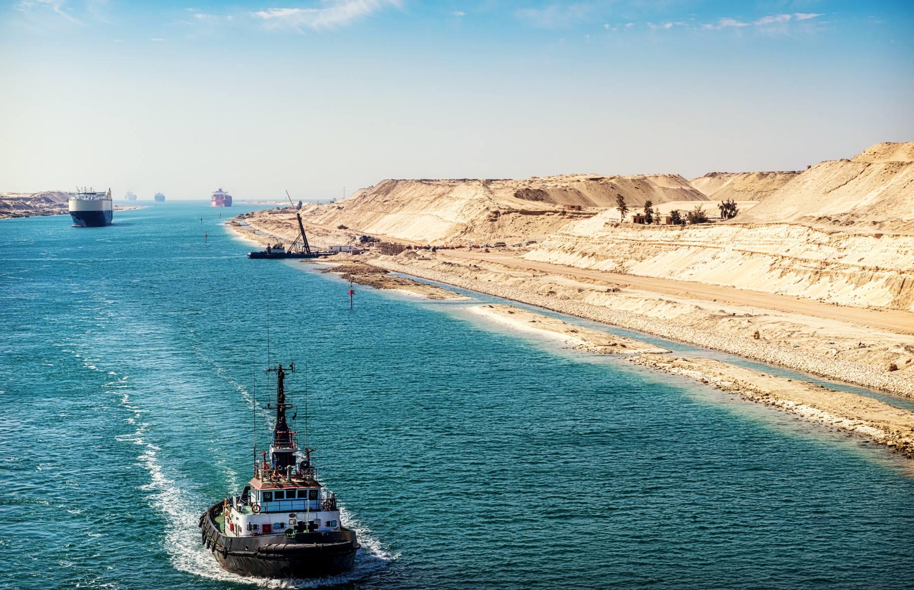 Suez Canal, Egypt 