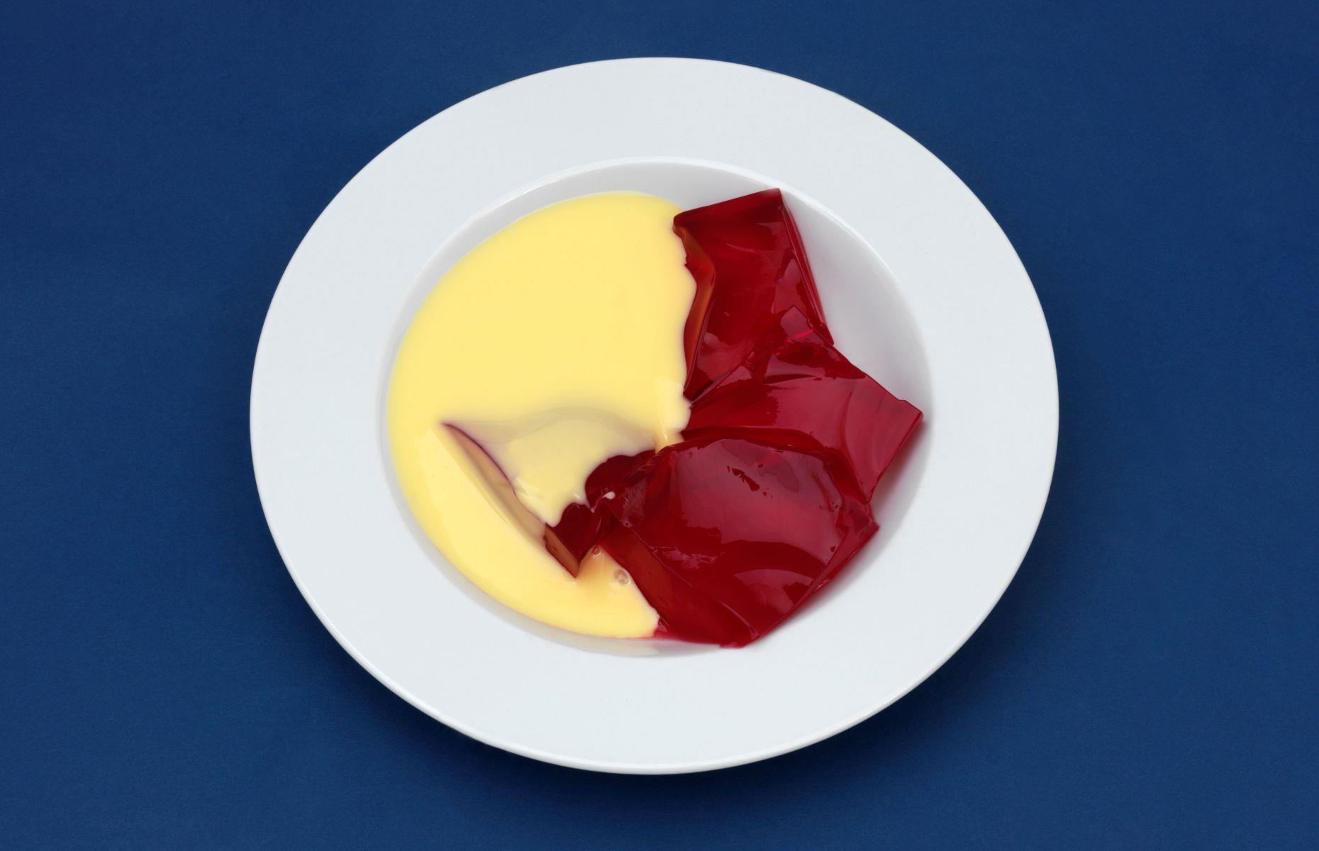 18. Jelly and custard 