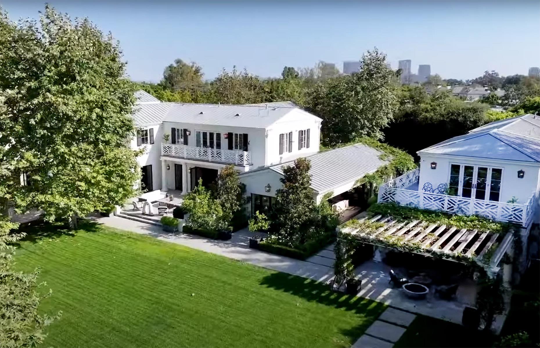 El refugio de James Packer en Beverly Hills, California, EE. UU.