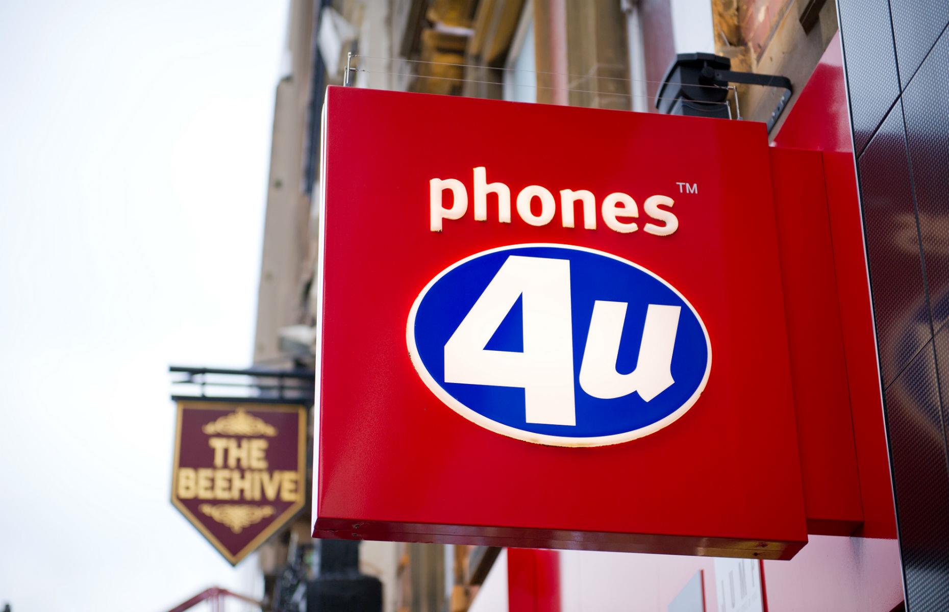 Known brands. Phones 4u.