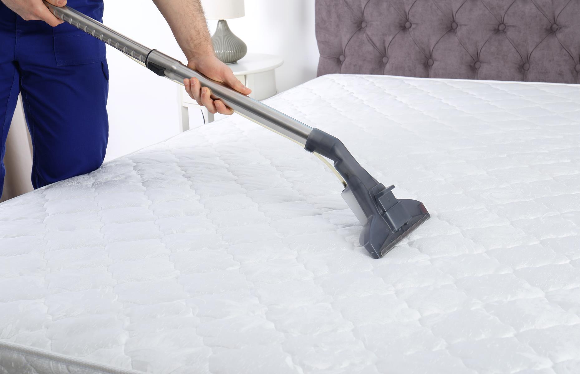 Vaccuum the mattress