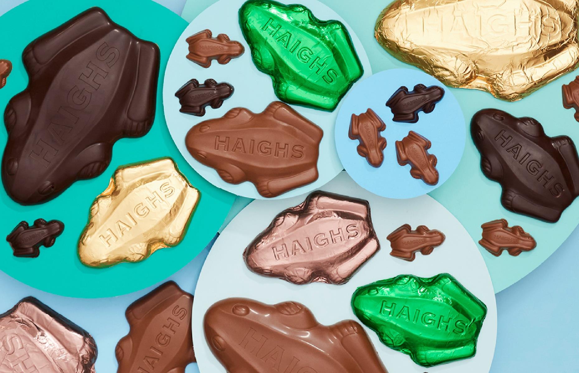 34. Haigh’s chocolate frogs