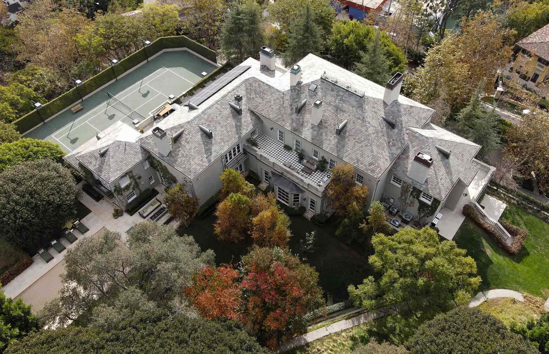 Elon Musk’s mega-mansion in Bel Air, California